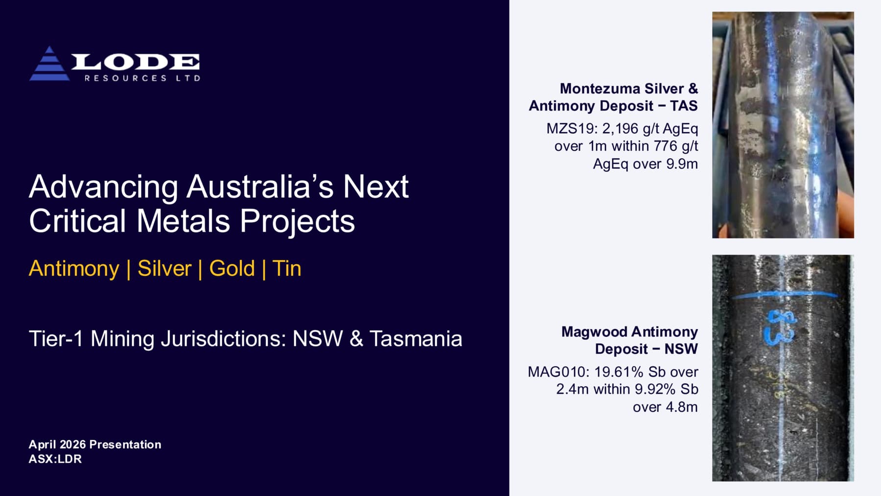 Lode Resources Corporate Presentation